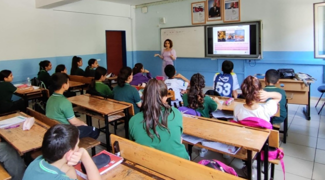 Büyükşehirden öğrencilere iklim değişikliği ve temiz enerji eğitimi