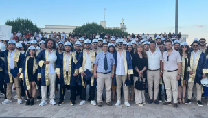 CBÜ inşaat mühendisliği mezuniyet töreni yapıldı