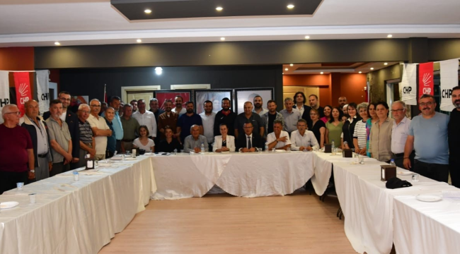 CHP Alaşehir danışma kurulu toplantısı yapıldı