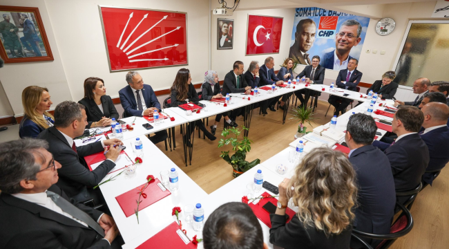 CHP MYK'sı Soma'da toplandı