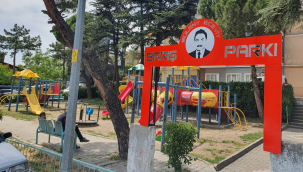 CHP'nin eski genel başkanı Ecevit'in adı Demirci'de parkta yaşayacak