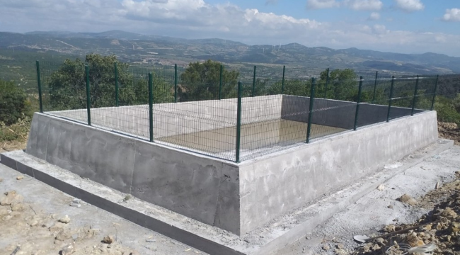 Demirci, Kırkağaç ve Gördes'de çiftçileri kuraklıktan koruyacak su havuzları tamamlandı
