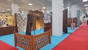 Demirci'li firmaların katıldığı cami ekipmanları fuarı sona erdi