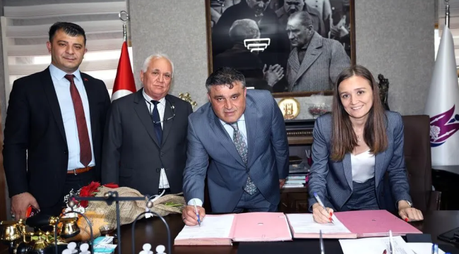 Denge sözleşmesini başkan Durbay'da imzaladı