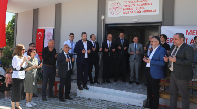Derbent Gürel aile sağlık merkezi açıldı