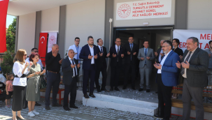 Derbent Gürel aile sağlık merkezi açıldı