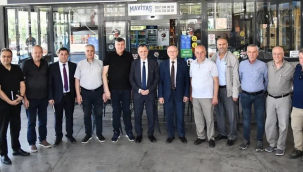 Esnafların taleplerini dinleyen başkan Balaban'sanayi esnafımızla anlaşmamız gerekir'