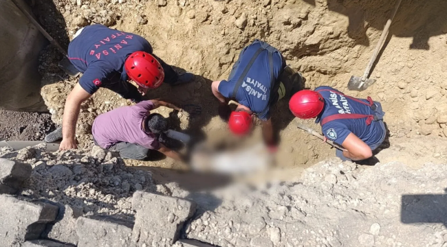 Göçük altında kalan S.Ç isimli işçi yaşamını yitirdi