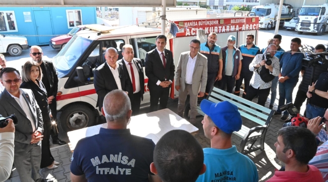  Gölmarmara'da 9 köyü birbirine bağlayan yol yapılıyor