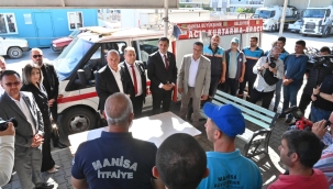  Gölmarmara'da 9 köyü birbirine bağlayan yol yapılıyor