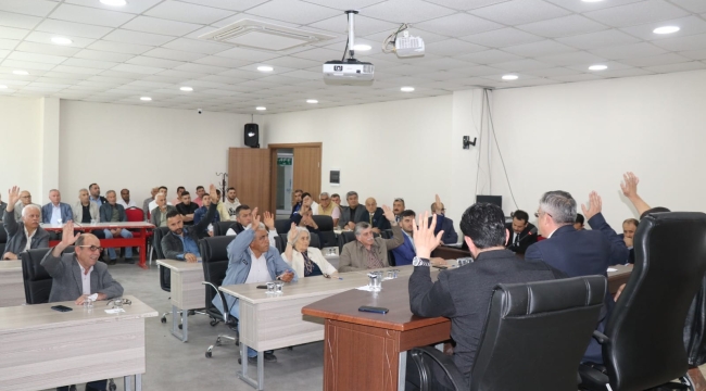 Gördes mayıs ayı meclis tpolantısı yapıldı