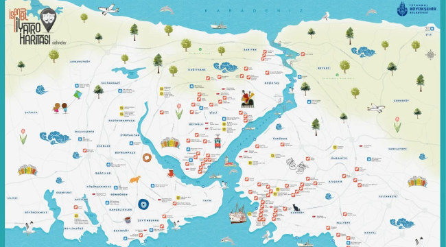 İBB İstanbaul'un tiyatro haritası oluşturdu