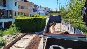 İnşaatlarda demir hırsızlığı şüphelisi 3 kişi göz altına alındı