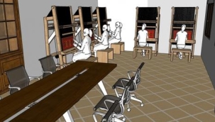 Kahve kadınlar kültür evi oluyor