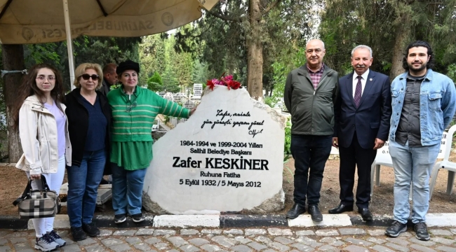 Keskiner mezarı başında anıldı