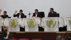 Kırkağaç belediyesi meclis toplantısı yapıldı