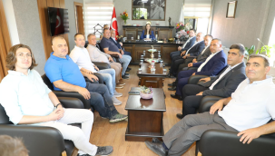 Haskova'lı belediye başkanları başkan Durbay'la bir araya geldi