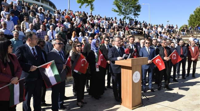 Manisa CBÜ'den Filistine destek