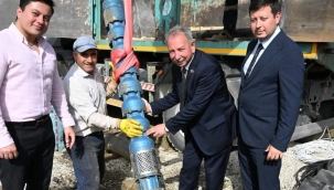 MASKİ tarafından Salihli'ye kesintisiz su sağlayacak yeni kuyular açılıyor