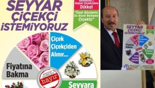 MESO başkanı Akyüz'den korsan çiçekçi uyarısı