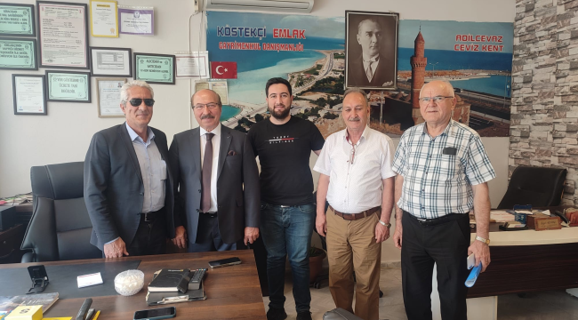 MESO başkanı Akyüz esnaf ziyaretlerine başladı