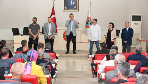 Muhtarlar eğitim toplantısı yapıdı