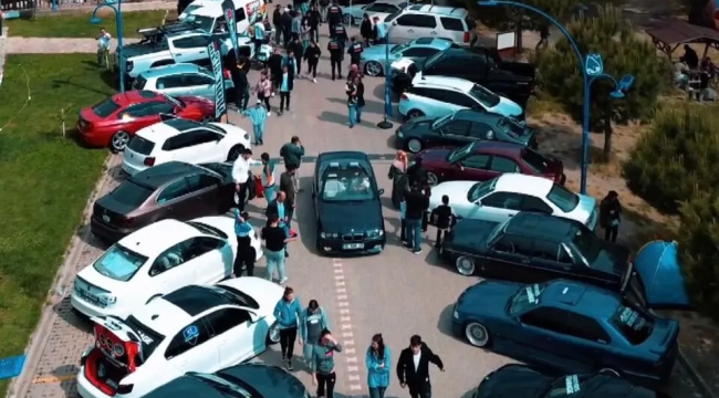 Otomobil severler cadde Manisa tuning festivali'nde buluştu