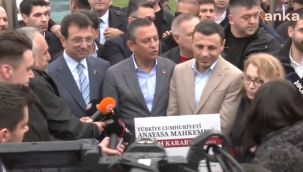 Özel "çatışma istemiyoruz" İmamoğlu "halk ne dediyse o olacak" 