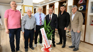 Salihli toprak sanayicileri başkan Nurlu'yla sorunları paylaştı