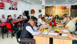 Selendi CHP ilçe danışma kurulu toplandı