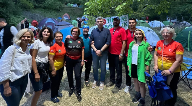 Soma doğa sporları şenliği yapıldı