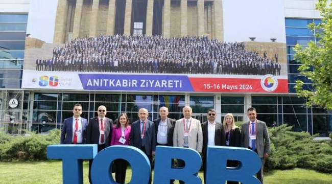 TSO üyeleri Anıtkabir'i ziyaret etti