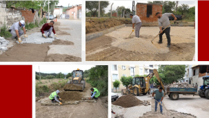 Turgutlu belediyesi tıkır tıkır çalışıyor,teker teker tamamlıyor