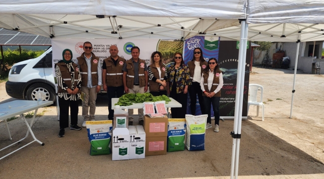 Turgutlu'da preparatlar üreticilere teslim edildi