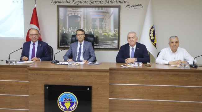 Turgutlu organize sanayi bölgesi müteşebbis heyeti toplantısı yapıldı