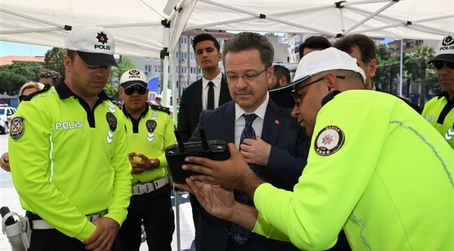 Vali Ünlü, sürücüleri kurallara saygılı olmaya çagırdı