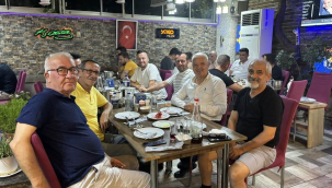 Başkan Bilgin arkadaşlarıyla buluştu