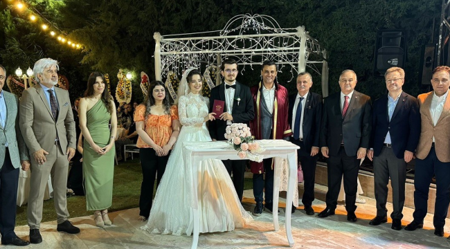 Başkan Hızlı'nın mutlu günü