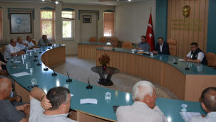 Başkan Kara muhtarlar toplantısı düzenledi