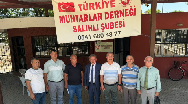 Başkan Nurlu muhtarlar derneğini ziyaret etti