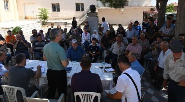 Başkan Okur'dan mahallelerde sorun belirleme toplantıları