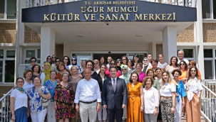 Başkanlar sergi açtı