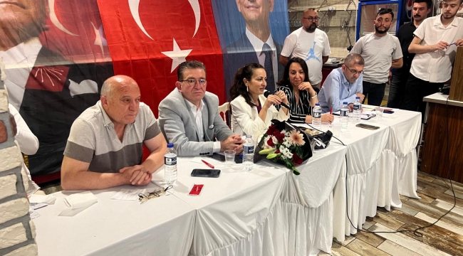 CHP Demirci danışma kurulu toplantısı yapıldı