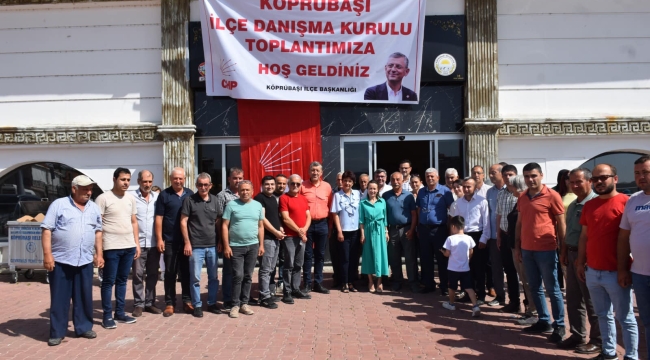 CHP Köprübaşı ilçe danışma kurulu yapıldı