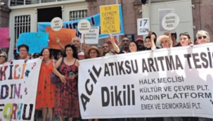Dikili'de deniz kirliliği vatandaşları isyan ettirdi
