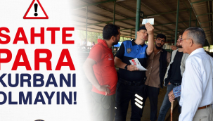 Dolandırıcılara itibar etmeyın uyarısı