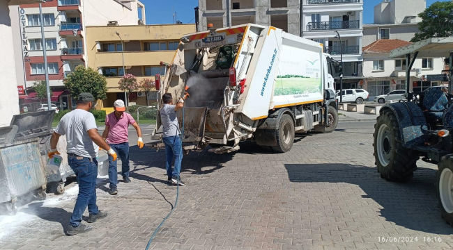 Gölmarmara belediyesinden çevre temizliği
