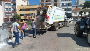 Gölmarmara belediyesinden çevre temizliği