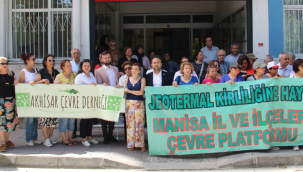 İçeride JES ihalesi dışarıda toprakları koruyan çevrecilerin eylemi