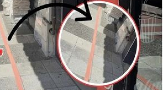 Kaldırım işgalinde esnafları rahatlatan turuncu çizgi uygulaması